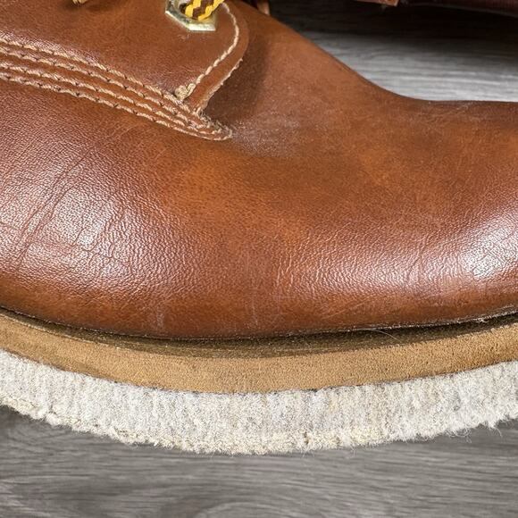 Vintage Ranger A250 Mens Size 7 Brown Felt Soles Fishing Boots *See Description* - Picture 6 of 14